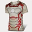 YB1 The Avengers Áo Thun Cosplay Tay Ngắn Áo Nam Marvel Iron Man Siêu Nhân Thời Trang Áo Thun Plus Kích Thước BY1