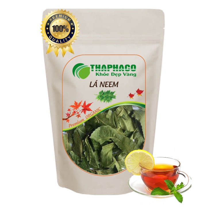 [Thảo Dược] Lá Neem Khô Nguyên Chất - Cao Cấp - Hàng Loại 1 - THAPHACO