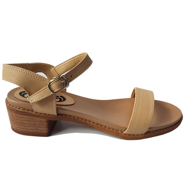 Giày Sandal Cao Gót Nữ Da Bò BIGGBEN HKD166