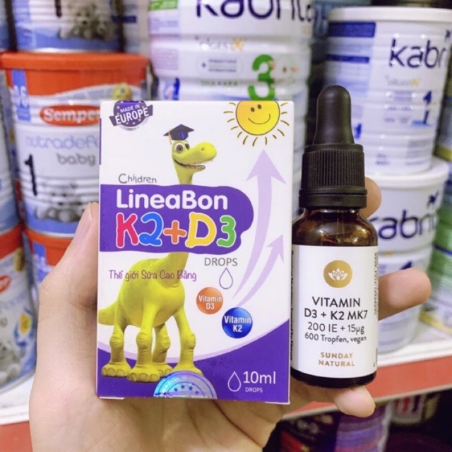 Vitamin K2 D3 LineaBon 10ml Shopee Việt Nam