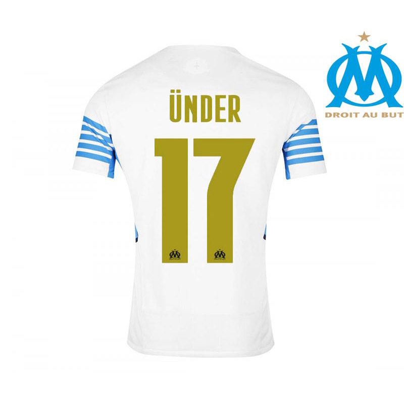 Áo thun bóng đá Marseille F.C. dành cho Alvaro Payet, đồng phục đội nhà với thiết kế thoải mái unisex