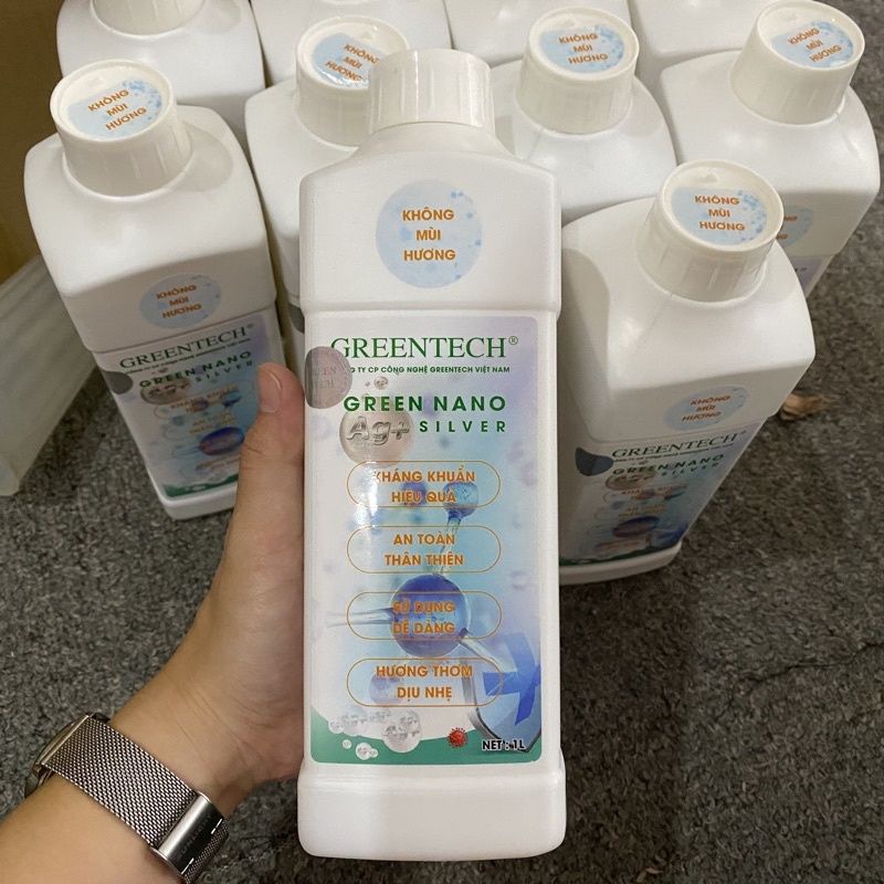 Product image Dung dịch Nano bạc khử khuẩn khử mùi ô tô, dung dịch khử mùi Nano Greentech 2