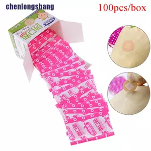 100 Cái / hộp Băng dính y tế dùng một lần tròn