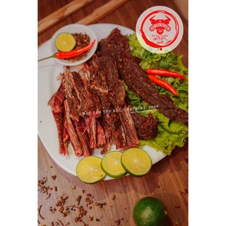 Thịt Lợn Gác Bếp Tây Bắc_Loại 1_ Tặng Kèm Chẩm Chéo | Túi 500gram (có Đầy Đủ GPDKKD và SVATTP Đầy Đủ )