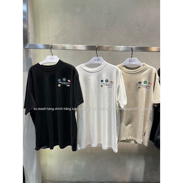 Áo Thun Levents® TRAVEL TEE/ CREAM WHITE Và BLACK Unisex dx.resell ...