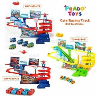 (NHẬP MÃ TOYFS99K GIảm 10%) Đồ Chơi Đường Đua Lốc Xoáy Cỡ Lớn chủ đề MC Queen, tàu Thomas tặng pin (shop gửi ngẫu nhiên)