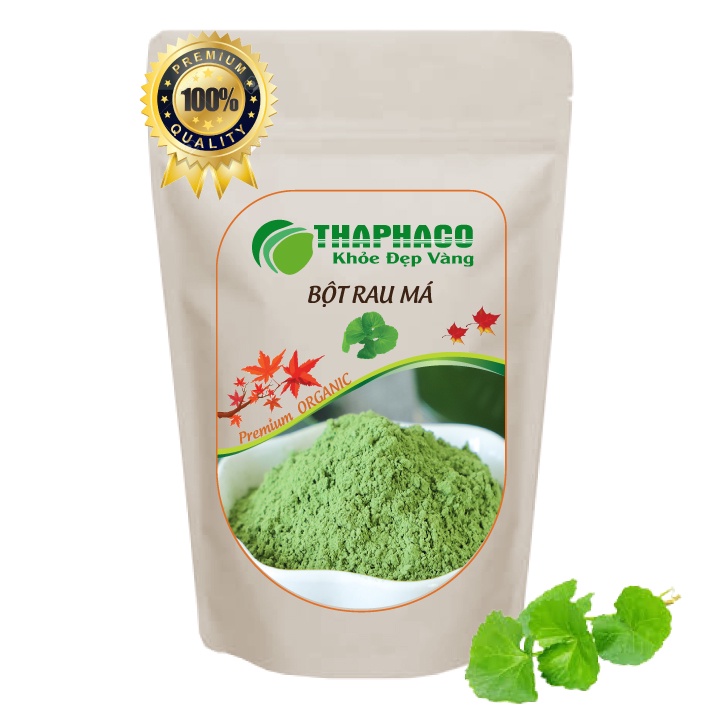 [HCM] Bột Rau Má Nguyên Chất  100g Nghiền Mịn Uống Làm Đẹp Dưỡng Da THAPHACO
