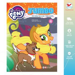 Sách Tô Màu - My Little Pony - Jumbo Tô Màu Và Các Trò Chơi 6 | Shopee Việt  Nam