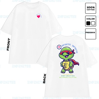 Áo thun INFINITEE Fni0203, Thun 100% Cotton - form rộng Unisex.