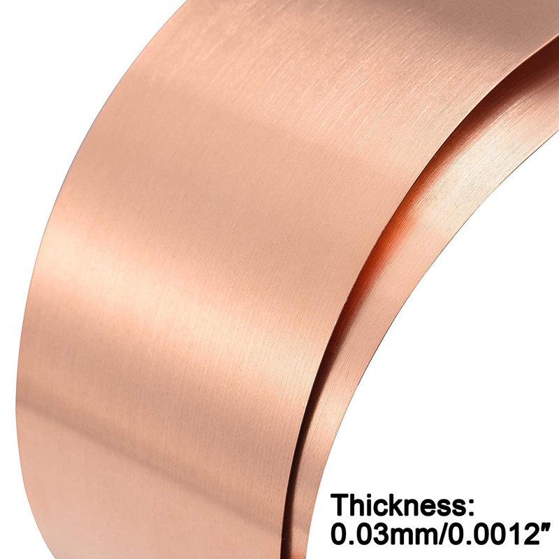 Cuộn tấm đồng, Tấm giấy kim loại 1000mm x 100mm
