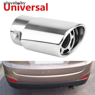 Ống xả khí thải giảm thanh hình tròn bằng thép không gỉ mạ chrome chuyên dụng cho xe hơi