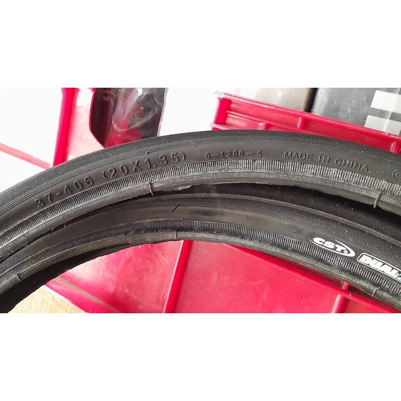 Vỏ Lốp , Ruột Săm Xe Đạp 20x1.35 CST (37-406)