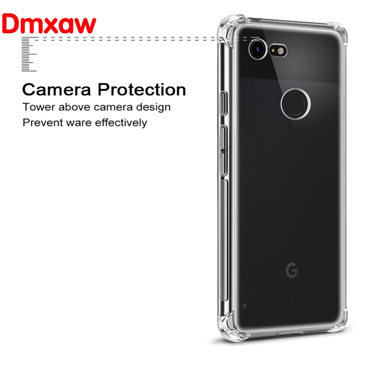 Ốp Điện Thoại Chống Sốc Cho HTC U20 5G U11 Plus Life Desire 20 Pro 19 Plus D19S U19e Ốp Lưng Trong Suốt Trong Suốt