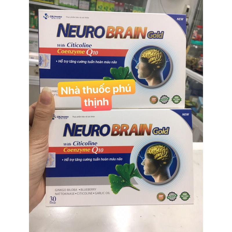 ✅ (CHÍNH HÃNG) Neuro brain gold, hỗ trợ bổ não, hàng loại 1, date mới nhất