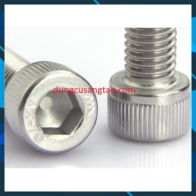 Ốc lục giác Inox 304 M8 (ốc đầu Ly M8) cao cấp | Shopee Việt Nam