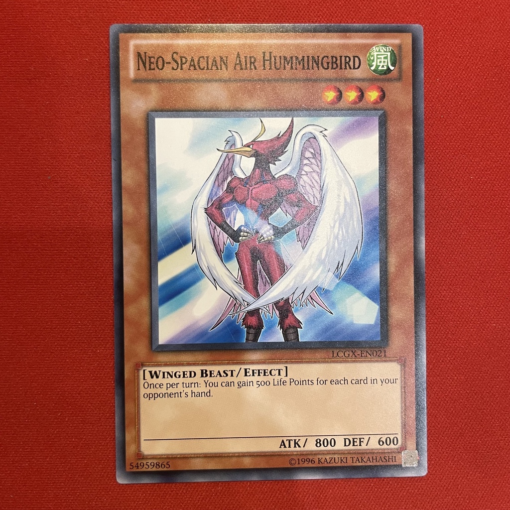 Bài Yugioh] Neo-Spacian Air Hummingbird - Ultra Rare (EN) | Shopee