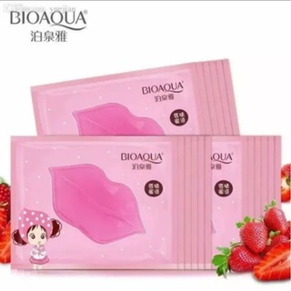Combo 10 Mặt nạ môi Bioaqua dưỡng môi hồng tự nhiên, dưỡng ẩm hiệu quả