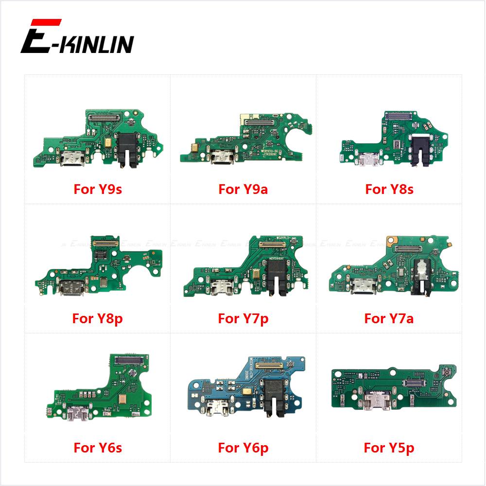 Bảng Mạch Cổng Sạc USB Kèm Dây Cáp Mic Thay Thế Chuyên Dụng Cho HuaWei Y9a Y7a Y9s Y8s Y6s Y8p Y7p Y6p Y5p