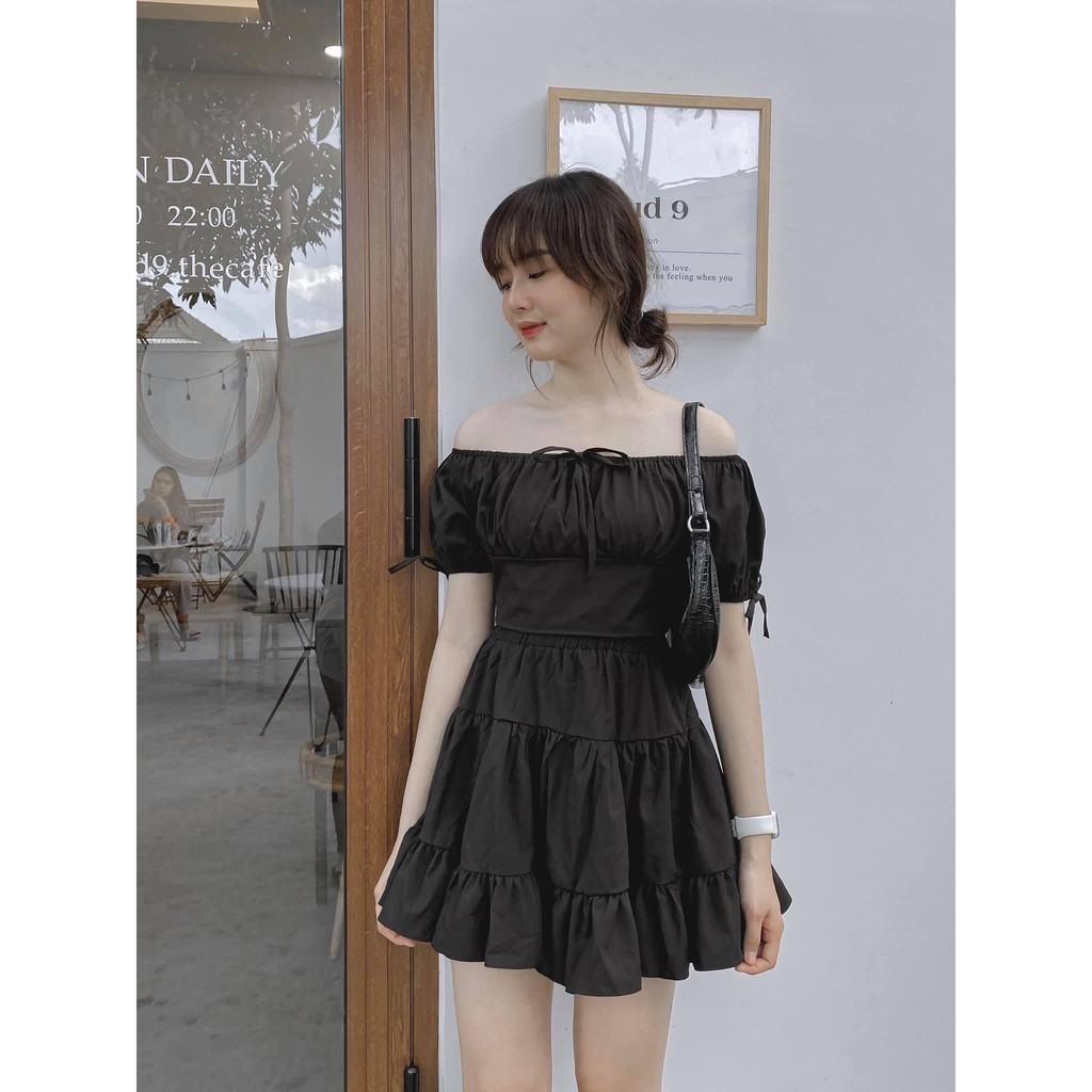 SET VÁY ÁO LỤA COTTON DÀY DẶN XINH XẮN GIÁ RẺ - SAMBO SET