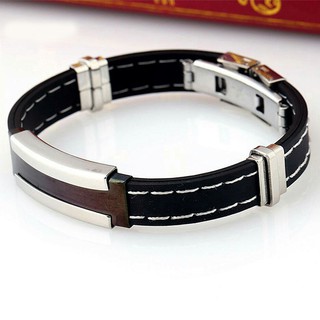 Vòng tay nam titanium BHLT102