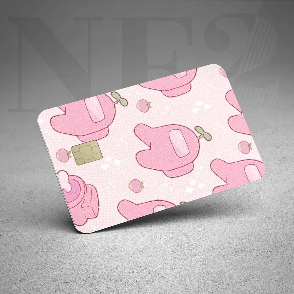 Miếng Dán Trang Trí COLORFUL AMONG US - Sticker Thẻ ATM (Thẻ Chung Cư, Thẻ Xe, Debit, Credit) NF2