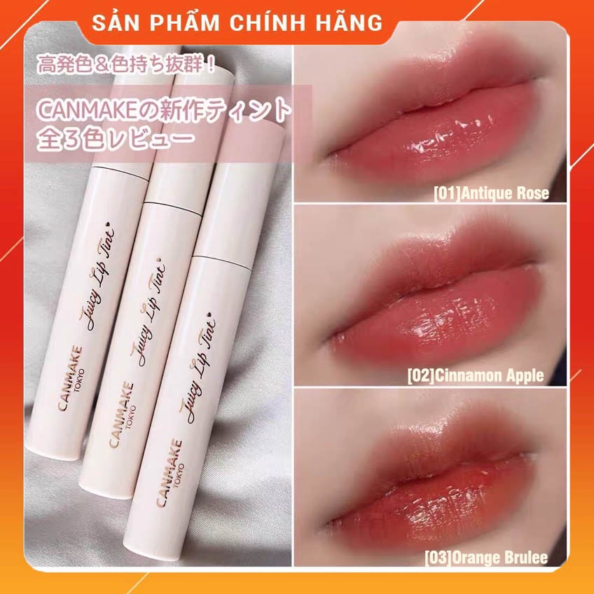 [Hàng Nội Địa Nhật] Son Nước Canmake Juicy Lip Tint Nhật Bản Shopee Việt Nam