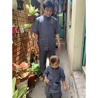 LTụ Thêu Túi Áo Tay Ngắn# Quần Áo Nam