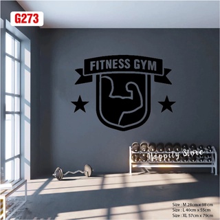 Decal dán tạo động lực trong phòng Gym, thu hút khách hàng, tăng sức tập, tăng doanh thu P18
