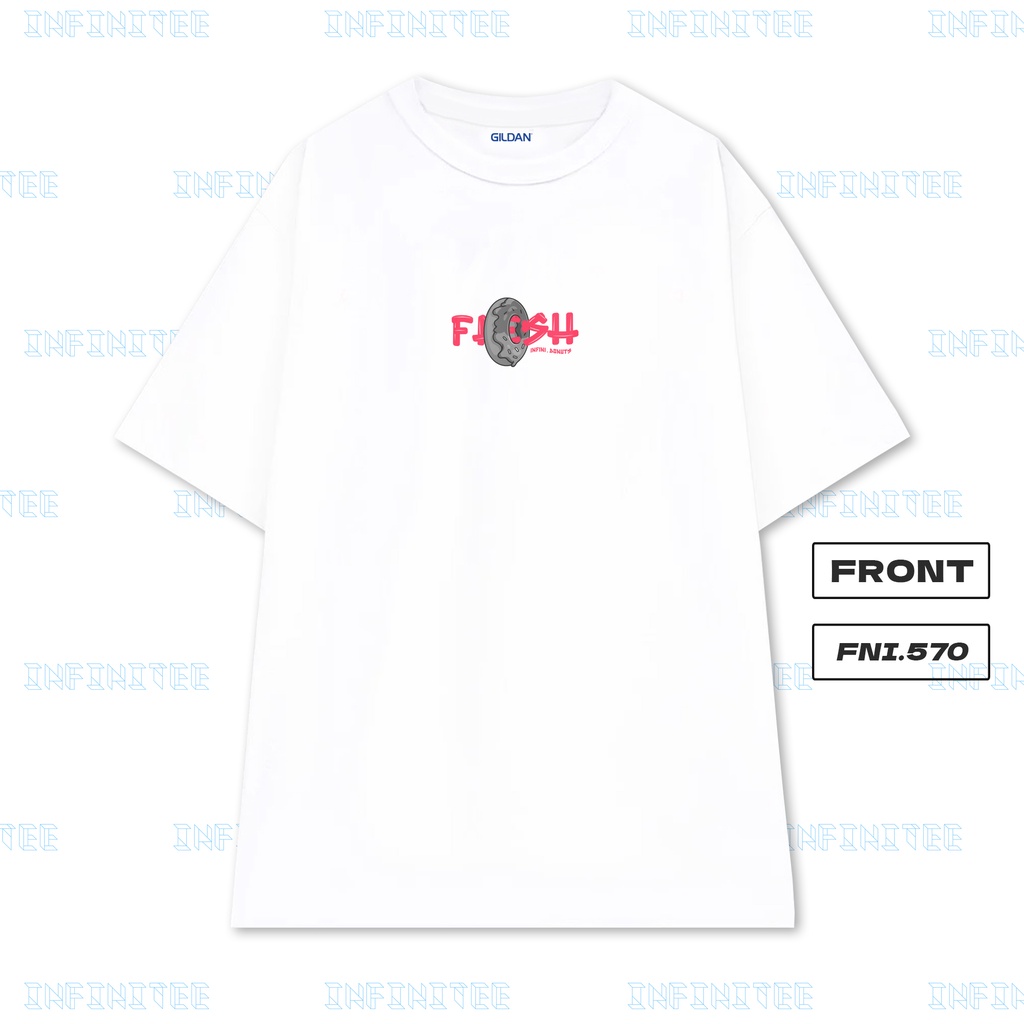 Áo thun INFINITEE Fni0570, Thun 100% Cotton - form rộng Unisex.