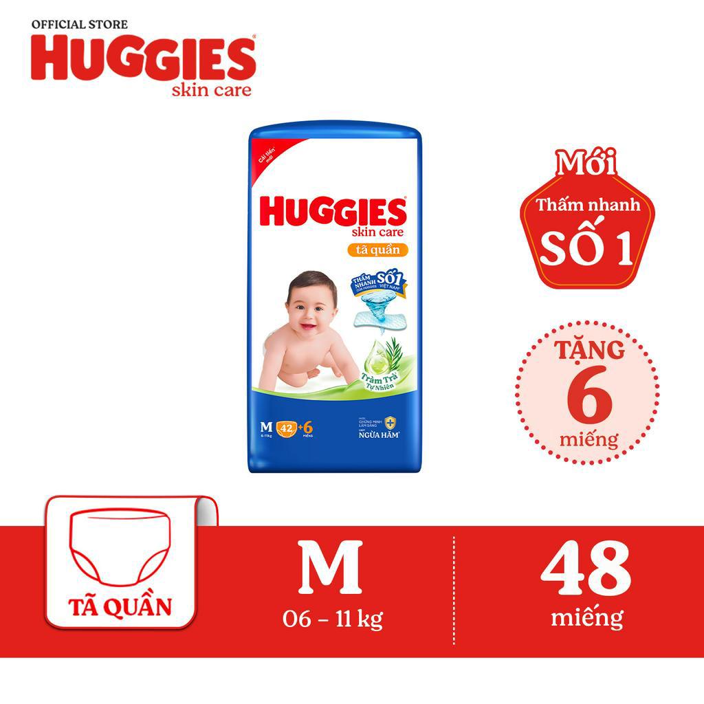 Ảnh Tã quần Huggies Skincare Jumbo M42/L38/XL32/XXL28+4 1
