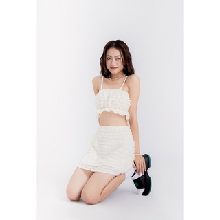 Set váy áo phối bèo Birdy Set - Laimer