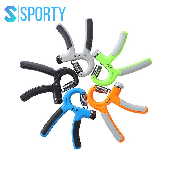 Ảnh Kìm bóp tập cơ tay hình chữ A có điều chỉnh lực từ 5-60kg, luyện cơ tập gym, thể thao YGW25 SPORTY 3