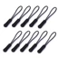 10pcs Pull Puller End Fit Rope Tag Replacement Clip Broken Buckle Fixer