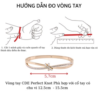 Vòng tay nữ LAMY Perfect Knot Gold Bracelet 2009