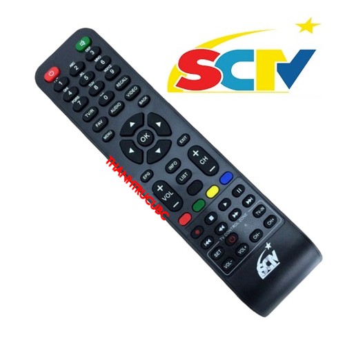 Điều khiển đầu thu truyền hình cáp sctv hd remote SCTV -Bh đổi mới ...
