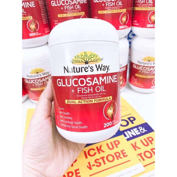 Glucosamin fish oil Nature’s way 200 viên Shopee Việt Nam