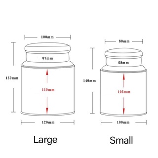 DARON Hộp Trà Kín Di Động Nhà Bếp Tiện Ích Tổ Chức Lon Trà Cà Phê Tiệc Gia Đình Lọ Bảo Quản