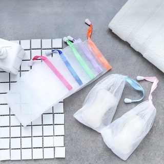 Túi Lưới Đựng Xà Bông Tắm 2 Lớp Kích Thước 9,5cm * 15cm