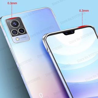 Ốp điện thoại siêu mỏng trong suốt không khung VIVO X80 X70 X60 X50 Pro + Plus S9E S9 X27 IQOO 7 NEO 5 Pro Điện thoại không viền cứng Cove T01