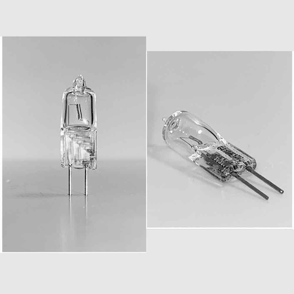 [Vận chuyển nhanh] 10 bóng đèn Halogen ĐƠN GIẢN 20W 50W Bóng đèn LED chiếu sáng 12V G4 Trắng ấm