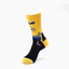 PS1 SpongeBob Tất Một Đấm Nam Ống Cotton Tất Nam Nữ Châu Âu Và Mỹ Thể Thao Giải Trí Thẳng Hoạt Hình