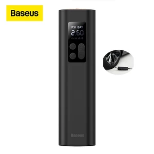 Baseus Máy Bơm mini dc 12v Áp Suất 150psi Có Màn Hình Kỹ Thuật Số