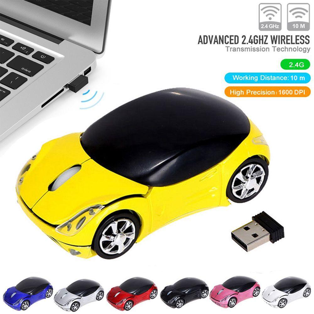 [Vận chuyển nhanh] Chuột không dây SIMPLEAID Thiết bị ngoại vi máy tính di động Bộ thu USB Đèn LED quang học 2.4GHz cho máy tính xách tay PC