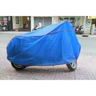 Bạt phủ xe máy Thành Long loại đẹp, bạt trùm xe máy che nắng che mưa