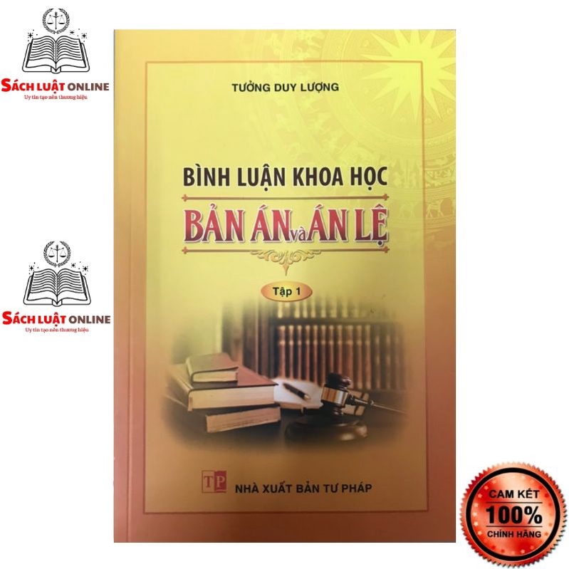 Sách - Bình luận Khoa học Bản án và Án lệ