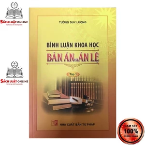 Sách - Bình luận Khoa học Bản án và Án lệ