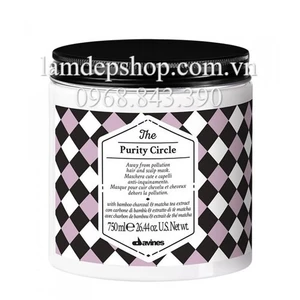 Kem Ủ Tóc - Davines The Purity Circle - Thải độc (750ml)