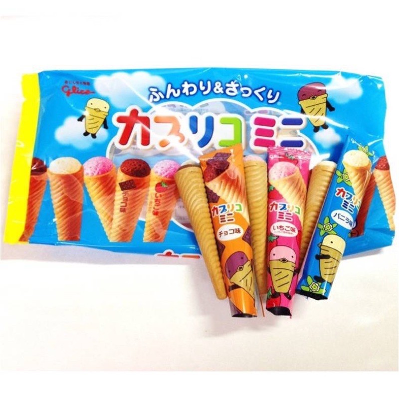 Bánh Ăn Dặm Glico 10 cây ốc quế (Nhật Bản) 1y+