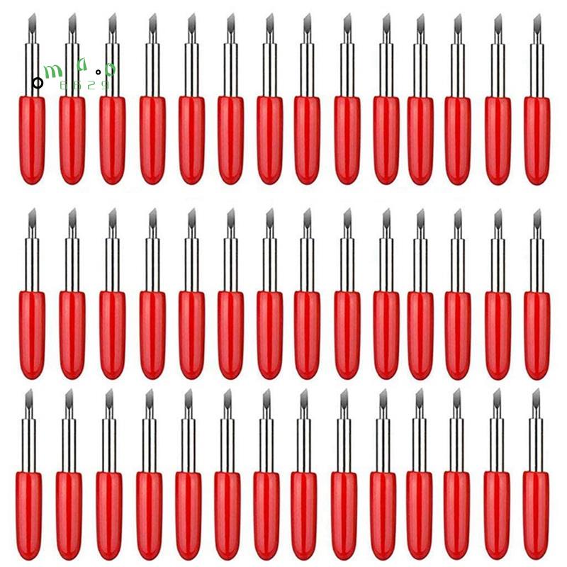 💖Bộ 40 Lưỡi Dao Cắt 45 Độ Thay Thế Tương Thích Với Máy Cắt Cricut