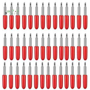 💖Bộ 40 Lưỡi Dao Cắt 45 Độ Thay Thế Tương Thích Với Máy Cắt Cricut